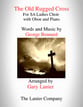 The Old Rugged Cross SA choral sheet music cover